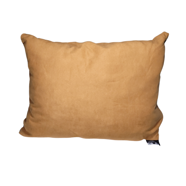 The Lite Pillow (Blue & Burnt Orange)